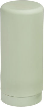 WENKO Easy Squeeze Dish Soap Dispenser for Kitchen Sink, Squeeze Bottle for Washing Up Liquid and Hand Soap, Round refillable Plastic Bottles, Easy to Fill and to use, 8.5 oz, Light Green