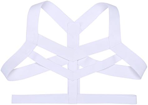 YiZYiF Men's Strong Nylon Elastic Straps Brace Body Chest Harness Costumes Clubwear
