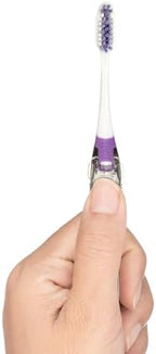 GUM Folding Orthodontic Travel Toothbrush, 125PQA, Compact Head + V-Trim, Professional Sample, Pack of 12