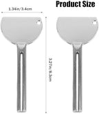 2pcs Metal Squeezer Key, Tube Squeezer Key Salon Manual Toothpaste Squeezing Tool Rolling Toothpaste Squeezers Bathroom Safety Aids and Accessories