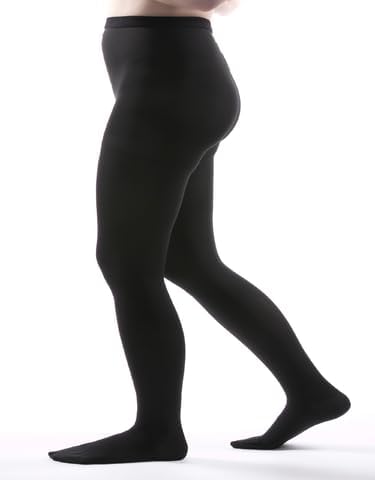 Allegro 30-40 mmHg Surgical 303 Support Compression Pantyhose - Comfortable Women's Compression Hose with Closed Toe