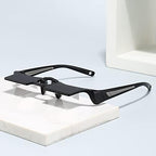 CHANGAR Prism Glasses Light-weight Lazy Glasses Horizontal Reading Spectacles 90° Vision Neck Protection Prism Glasses for Bedridden Lying Down Reading and Watching TV/Mobile Phone in Bed