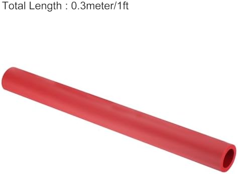 uxcell Foam Tubing for Handle Grip Support,22mm(7/8") ID 32mm(1 1/4") OD 0.3 Meter/1ft Length Red