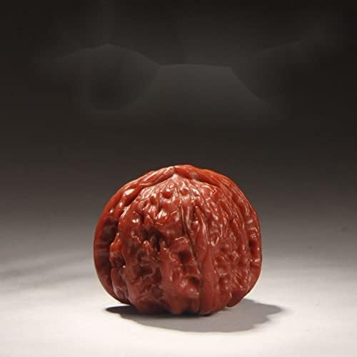 1 Pair Boutique Natural Wenwan Walnut Handball Health Grip Ball Palm Massage Chinese Walnuts Elderly Gift Massage Gadget Which is Durable and Solid Natural Texture Solid Wood
