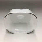 JapanBargain, 2-Pack Japanese Bath Stools Shower Stools Chair Toilet Step Stools Compact Size, Made in Japan, Small Size, White Color