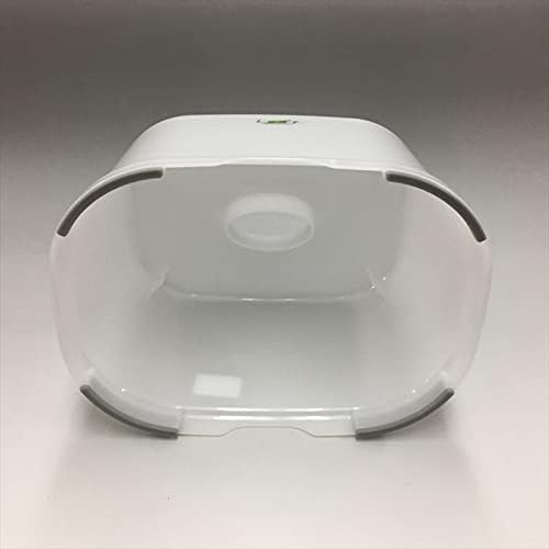 JapanBargain, 2-Pack Japanese Bath Stools Shower Stools Chair Toilet Step Stools Compact Size, Made in Japan, Small Size, White Color