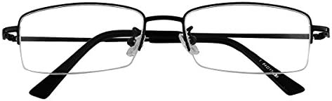 Readers Half Rim Mens Womens Computer Reading Glasses Anti Blue Ray