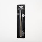 CHAZON TWEEZERS - Stainless Steel Straight Point Tweezers, Best Tweezers for Eyebrows, Facial Hair and Ingrown Hair