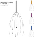4 Pack Scalp Massagers, Handheld Head Massage Tingler, Scratcher for Deep Relaxation, Hair Stimulation and Stress Relief Christmas Gift