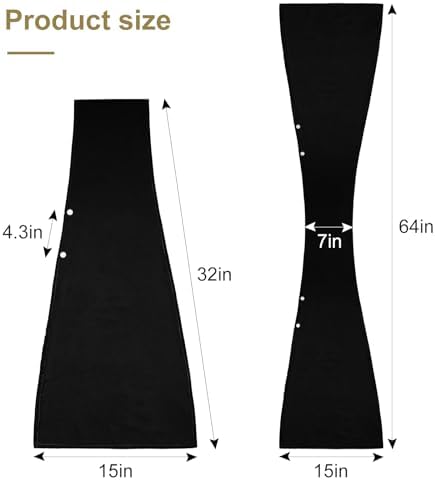 VOPHIA 2 Pack Adult Bib Dining Scarf for Women Microsuede Washable Reusable Food Clothing Protectors Dining Mouth Towel Scarf