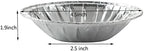 Waytiffer 50 Pack - Pie Pans 4 inch,Mini Pie Tins HEAVY-DUTY Disposable Aluminum Foil Tart/pie Pans for Baking Easily Stack & Store, Freeze & Reheat