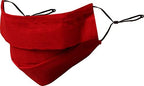 Touchstone Face Masks Reusable Washable Cotton Double Layer Fabric For Men Women.
