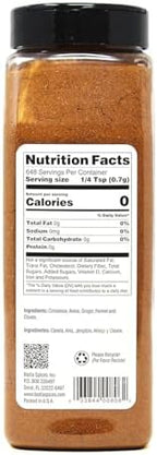 Badia Five Spice Asian Seasoning 16 oz – Sweet Aromatic Flavor, Asian Fusion Blend of Anise, Cloves, Cinnamon, Fennel & Ginger, No Salt, Gluten Free