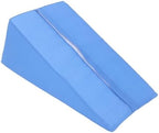 BROLEO Bed Foam Wedge, Stable Support Wedge Cushion, Soft Ergonomic Sponge with Removable Liner for Sleeping (Blue), Default, BROLEO1gunod9f84-12