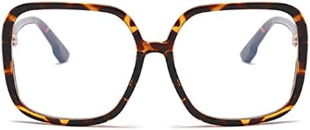 bullabulling Retro Square Reading Glasses For Women Blue Light Blocking Oversized Eyeglass Frames Large lens