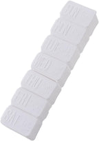 Weekly Pill Organizers, 7 Days Travel Pill Case with Braille Weekly Medicine Container Organizer Dispenser for Fish Oils, Vitamin, Calcium Tablets