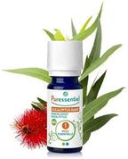 Puressentiel Organic Essential Oil - Pure and Natural Essential Oils - Oil Blends No Solvents, Fillers and Synthetic Fragrances - Essential Oils for Home, Body and Skin - Eucalyptus Radie - 0.3 oz