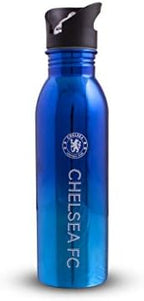 Chelsea F.C. 700ml Stainless Steel UV coated Sports Bottle, blue