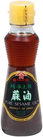 Kadoya 100% Pure Sesame Oil 5.5 oz Packaging may vary