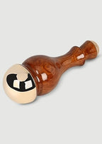 Kansa Wand Face and Foot Massager - Ayurvedic Benefits of Bronze - Restoring Luster Through Detoxification (2 in 1 Desine)