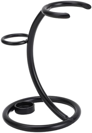 Metal Shaving Stand Universal Holder, Space Saving Brush Rack for Shaving Brush, Metal Shaving Brush Holder