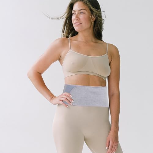 VILLCASE Golden Fleece Waist Warmer with Non-Slip Elastic Support - Thermal Kidney Binder and Stomach Protector for Winter Outdoor Activities and Home Comfort - Extra Large, 43.3" x 7.87"