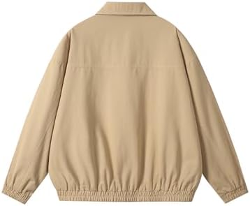 Silent Vortex Men's Zip Up Reversible Lightweight Jacket Waterproof Winter Essentials Jackets Lined with Plaid