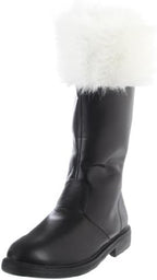 Funtasma by Pleaser Men's Halloween Santa-100,Black,S (US Men's 8-9 M)