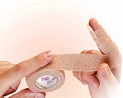 Nexcare No Hurt Wrap, 3 in x 2.2 yd, Unstretched
