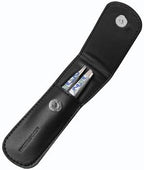 Tweezerman Paisley Petite Point and Slant Tweezer Set with Travel Case - Eyebrows for Women and Men