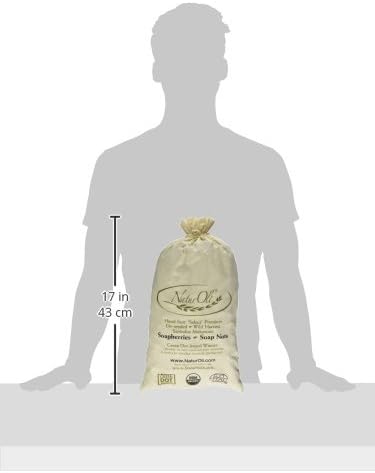 NaturOli Soap Nuts/Soap Berries - 4-Lbs organic (960 loads) + 18X Travel Bottle! Select Seedless - 4 Wash Bags, 8-pg info, Tote Bag. Organic Laundry Soap