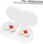 12pcs Portable Travel Case Plastic Organizer for Medication and Items Convenient White Container for Home and Travel Use