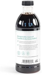 Rodelle Pure Madagascar Bourbon Vanilla Extract Gluten Free Made in USA, 16 Ounce