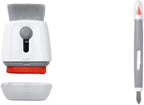 OXO Good Grips Electronics Cleaning Brush,Orange,One Size & Good Grips Sweep & Swipe Laptop Cleaner, White, One Size