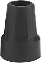 Drive Medical RTL10374BKB Replacement Tips for Crutches and Canes, Black,2 Count (Pack of 1)