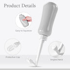 Portable Bidet Travel Large Capacity 450ml(15oz) Personal Toilet Handheld Gray