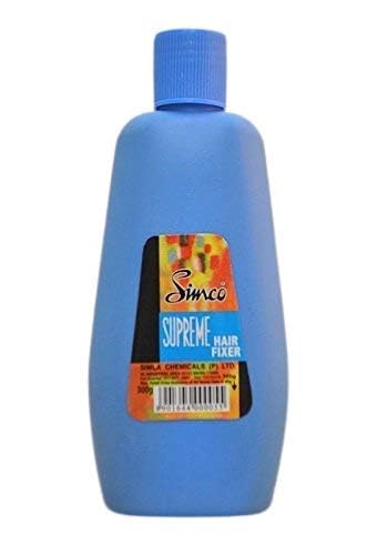 Simmco Hair Fixer Fixo Supreme Blue For Sikh Sardar Brothers 300 ml Blue