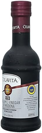 Colavita Aged Balsamic Vinegar of Modena IGP, 3 years, 8.5 Floz Glass Bottle