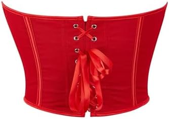 Black Matte Corset Top bodysuit for Women Sexy Sweetheart Neckline Bow Strap Crop Bustier Lace Up Bodyshaper