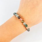 Handmade Healing Bracelet for Women – 6mm Natural Gemstone Beads, Positive Energy Jewelry, Thoughtful Gift for Her, 1 Piece