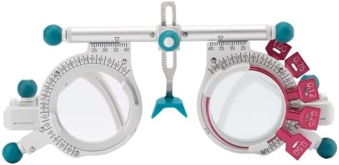 Aist Optics Adjustable Trial Lens Frame Optometric Universal Optical Trial Frame, 50g Ultralight Optometry Test Lens Titanium Optical Test Eyepiece, AS Show, AS Show