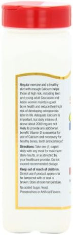 21st Century Calcium, 1000mg Plus Vitamin D, 90 Tablets (Pack of 4)