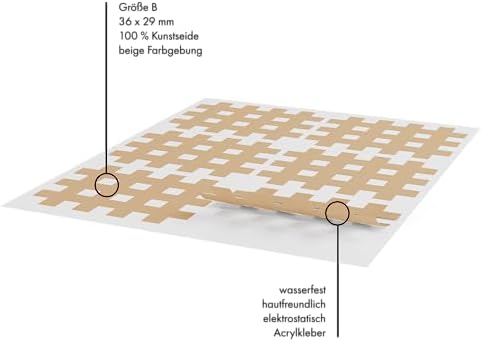 Kintex Cross Tape and Sizes Acupuncture Trigger Pain Point Grid Plaster