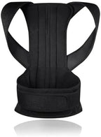 Plus Size XS-5XL Posture Corrector Women Men Back Brace For Upper And Lower Back Pain Relief, Adjustable Scoliosis Hunchback Correction Belt Decompression Neck Shoulders(Black,4X-Large)