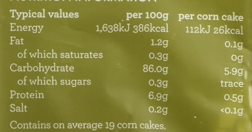 Kallo - Corn Cakes - 130g (Case of 6)
