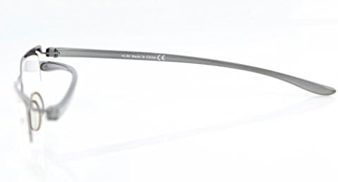 Eyekepper 3 Pairs Half-Rim Reading Glasses for Men Metal Readers Gunmetal Frame +1.75