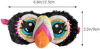 COLLBATH Cute Toucan Plush Sleep Mask, Soft Eye Mask for Sleeping and Sleepovers, Lightweight Cartoon Blindfold and Boys, Comfortable Night Sleep Accessory
