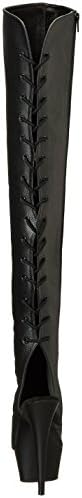 Pleaser Women's Delight-3019 Thigh-high Boots