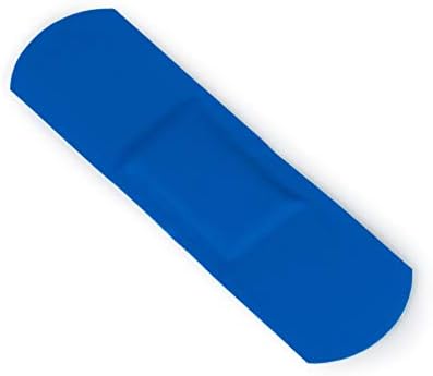 Safety First Aid Group HypaPlast Blue Catering Plasters, Assorted (Pack of 100) Sterile Hypoallergenic