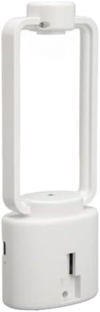 Essential Oil Diffuser Wall MOUNTABLE Automatic Perfume Machine with Colorful Light Fragrance Nebulizer for Home Office White